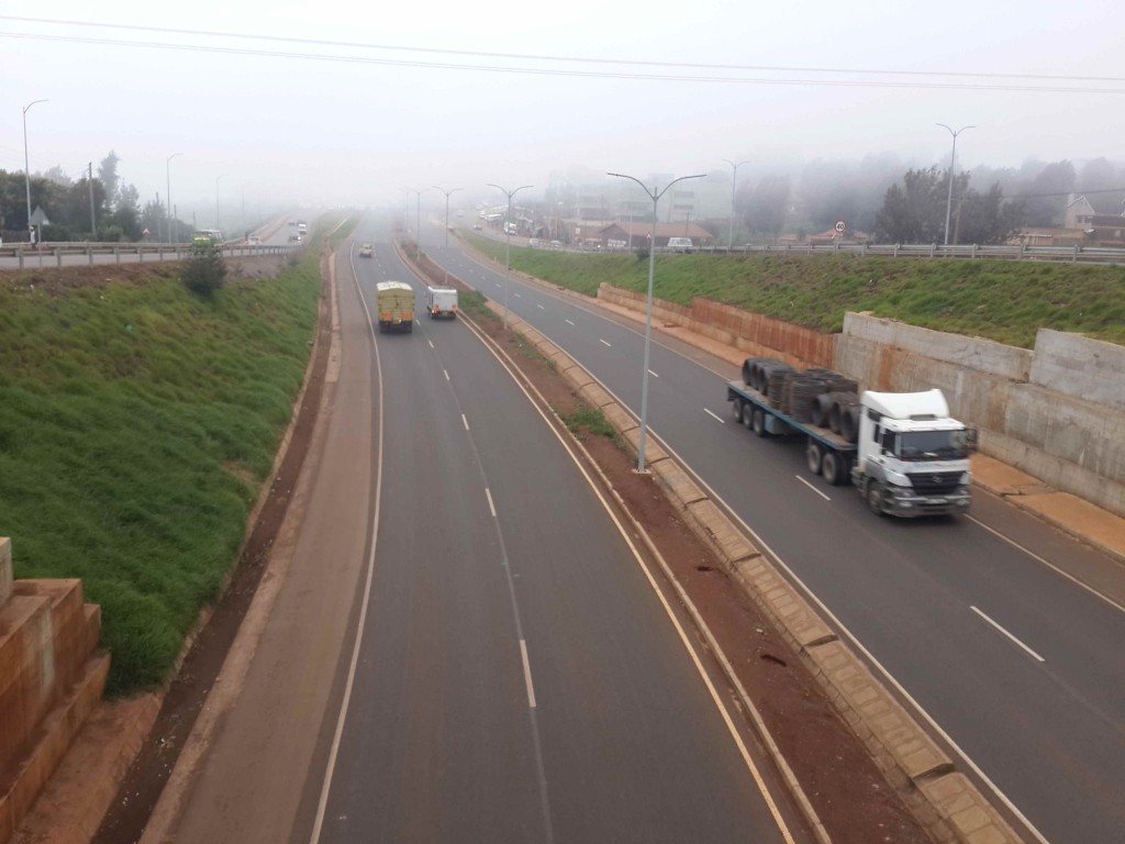 Trucks on Southern Bypass
